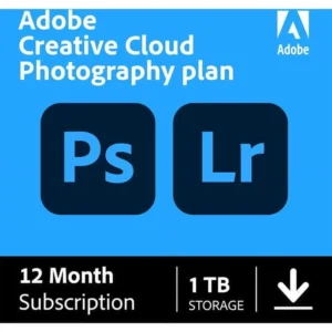 Adobe Creative Cloud Photography Plan 1TB