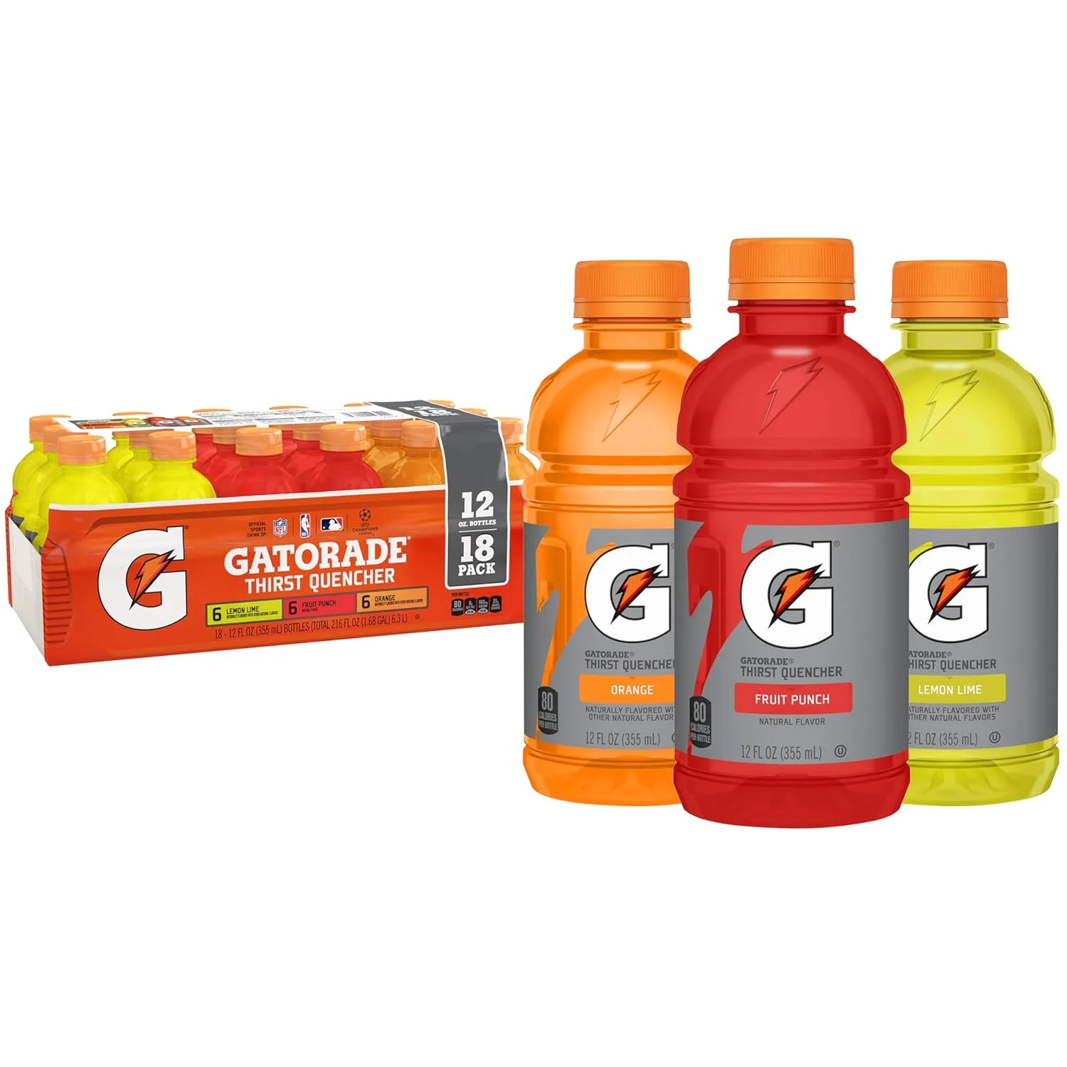 Gatorade Sports Drink Variety Pack 18ct