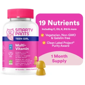 SmartyPants Teen Girl Multivitamin Gummies 60ct