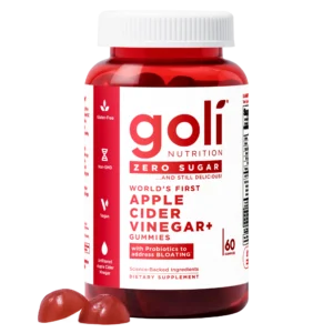 Goli Apple Cider Vinegar Gummies Zero Sugar
