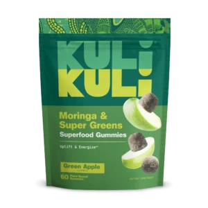 Kuli Kuli Green Apple Super Greens Gummies