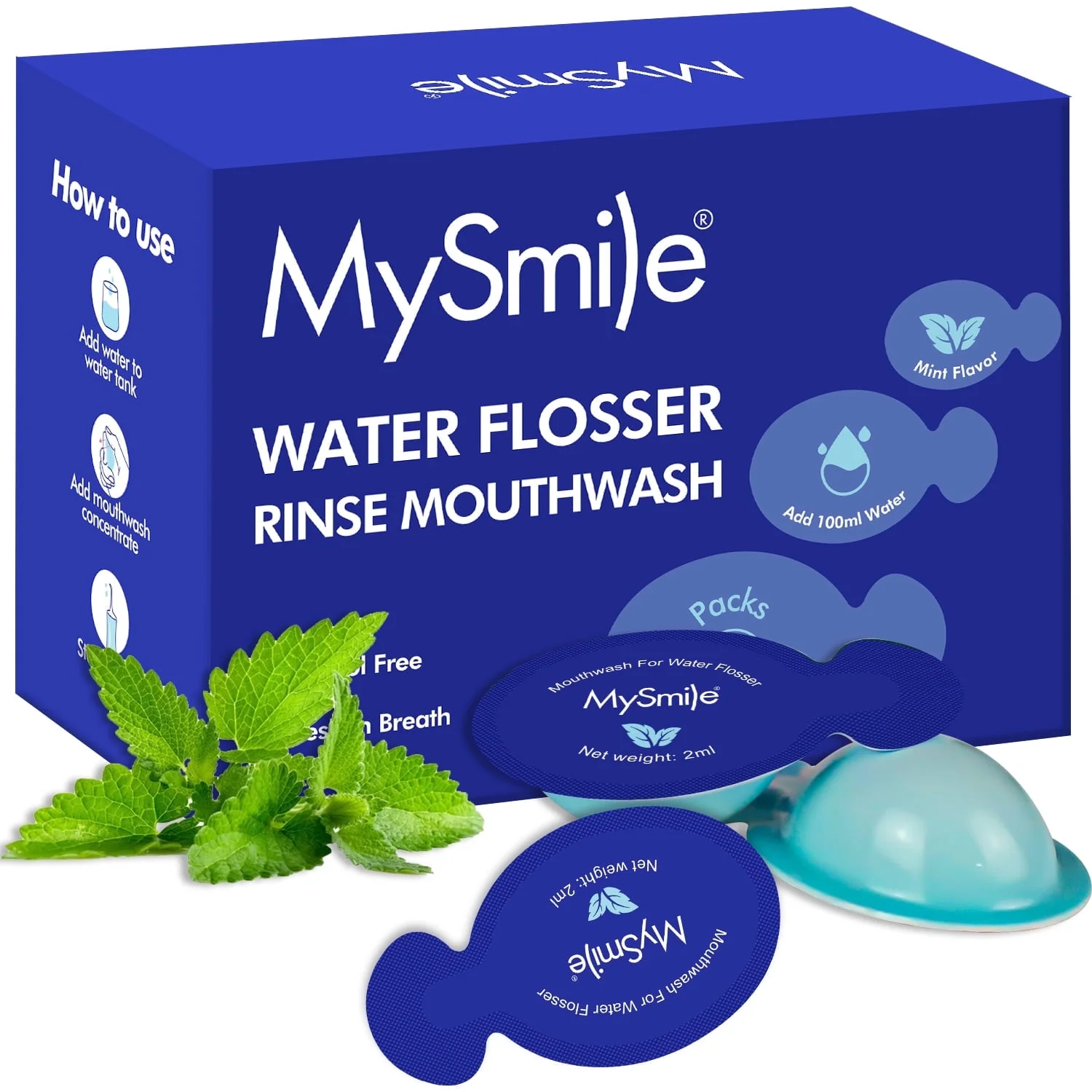MySmile Travel Mouthwash Concentrate 30-Pack