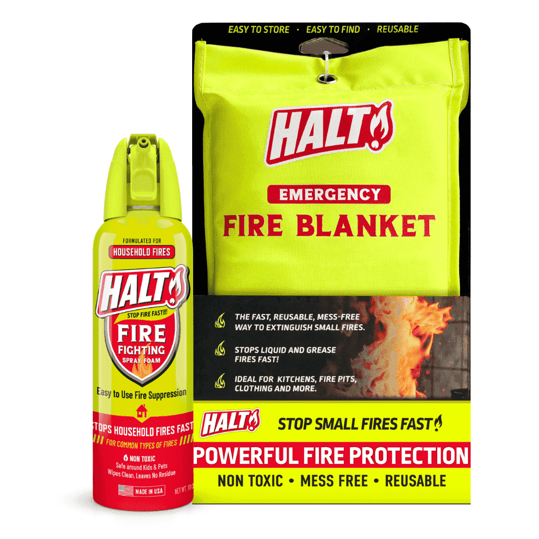 HALT Home Fire Extinguisher Safety Kit
