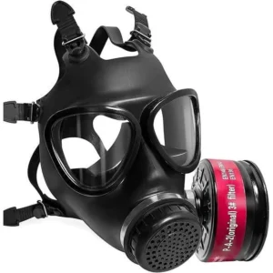 Full Face Respirator Gas Mask Kit