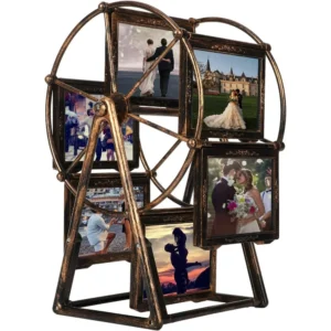 Rotating Ferris Wheel Vintage Picture Frame