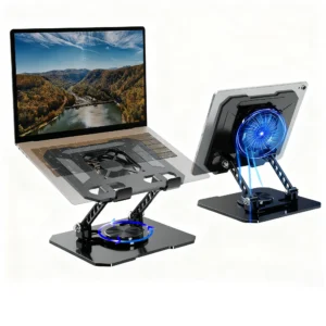 TIKBBRMG Adjustable Laptop Stand with Fan