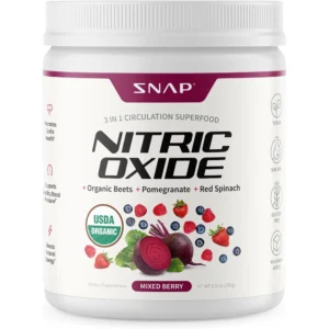 Snap Supplements Beet Root Nitric Oxide Powder
