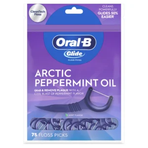 Oral‑B Glide Arctic Peppermint Floss Picks