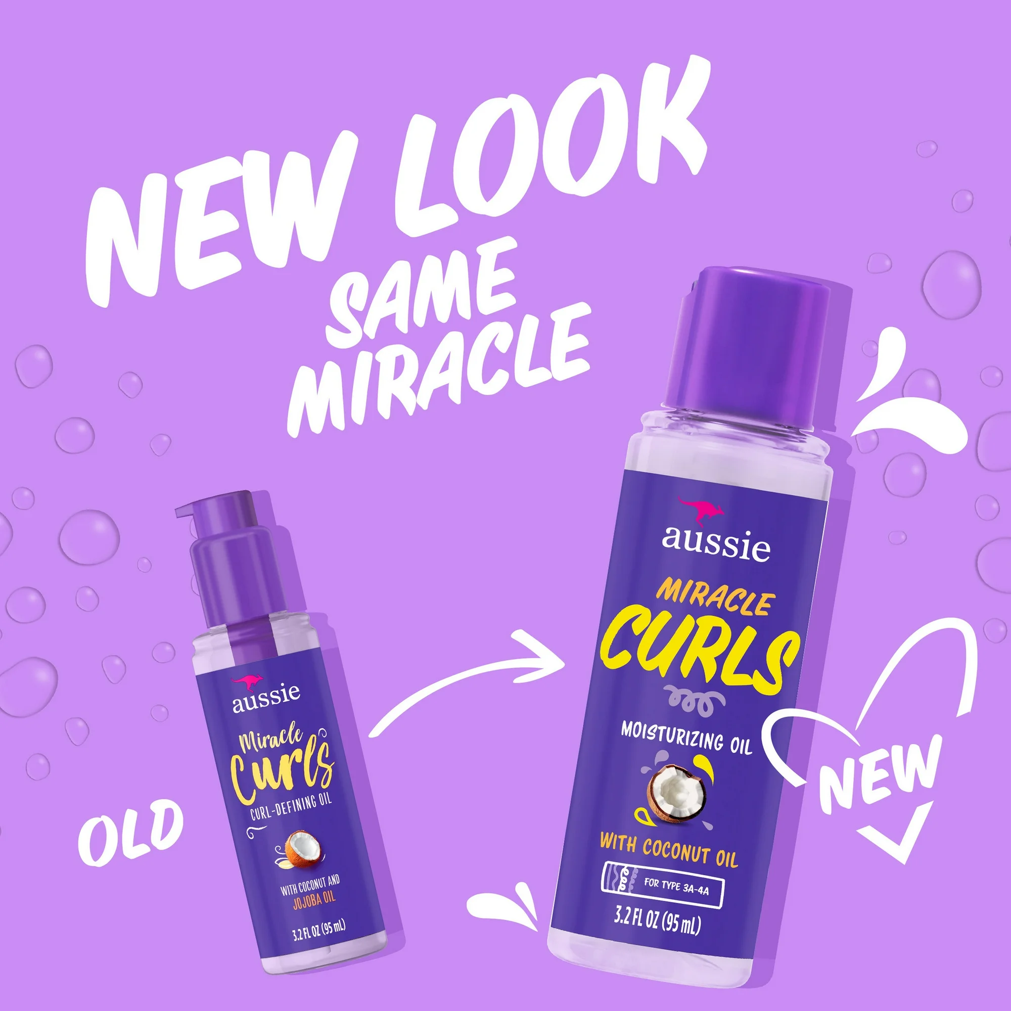 Aussie Miracle Curls Coconut Hair Oil
