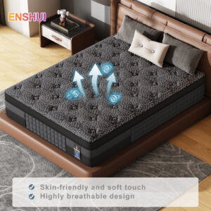 ENSHUI 12-inch Gel Memory Foam Mattress