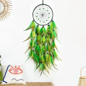 Bohemia Feathers Dream Catcher Wall Art
